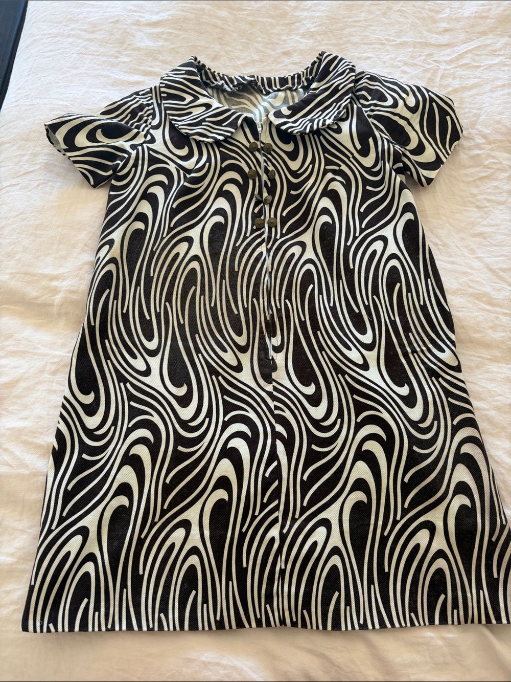 Handmade vintage women’s dress from the 1960’s